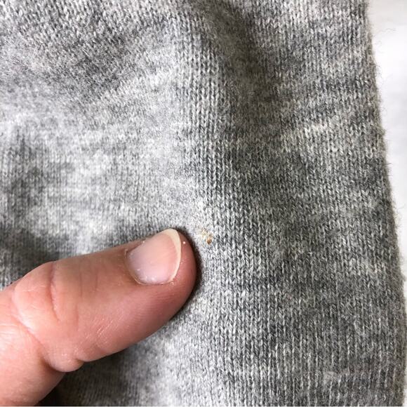 Scotch & Soda Maison Scotch gray wool cashmere sweater size P or Extra Small XS - Picture 11 of 15